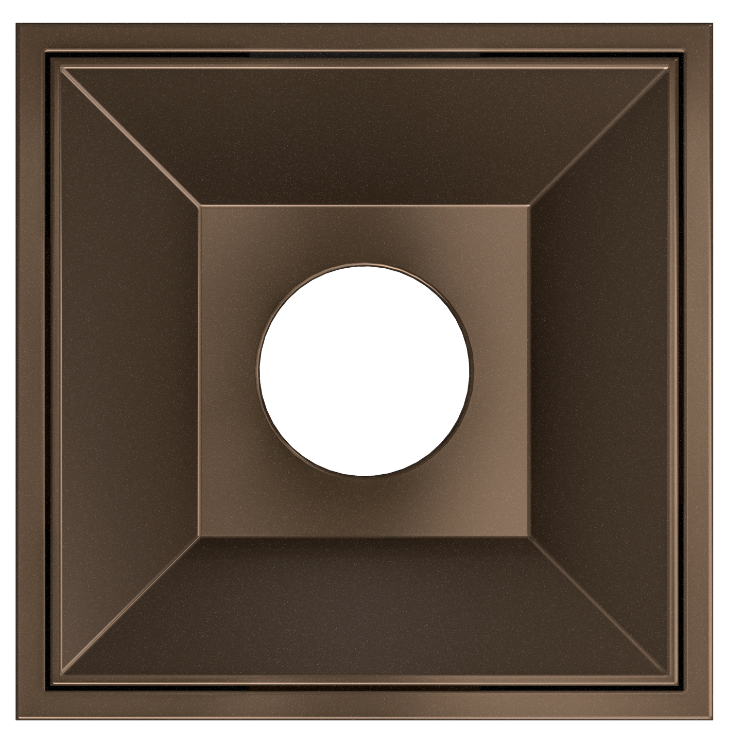 1 Inch Bronze Square Millwork Trimless Kit