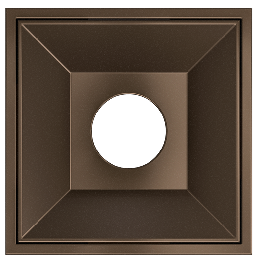 1 Inch Bronze Square Millwork Trimless Kit