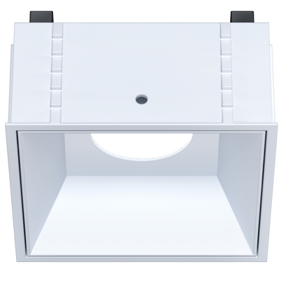 2 Inch White Square Millwork Trimless Kit