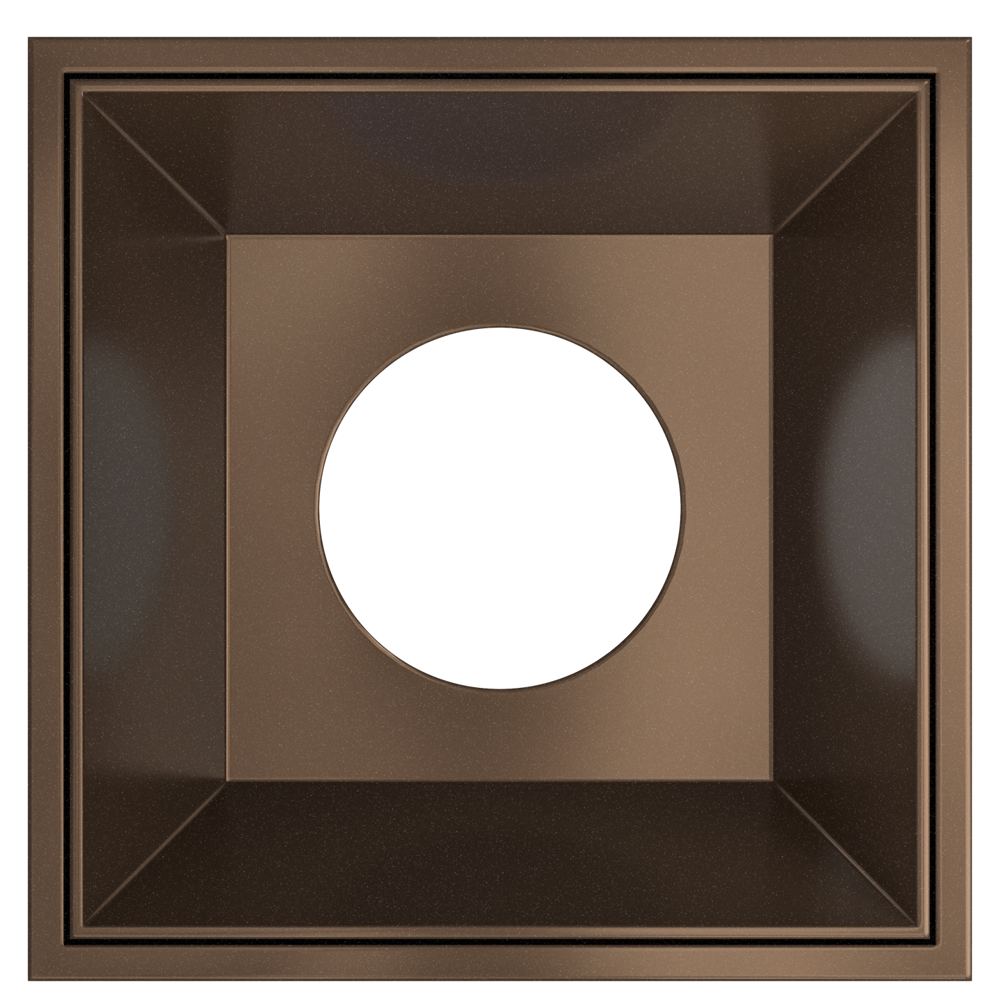 2 Inch Bronze Square Millwork Trimless Kit