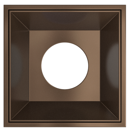 2 Inch Bronze Square Millwork Trimless Kit