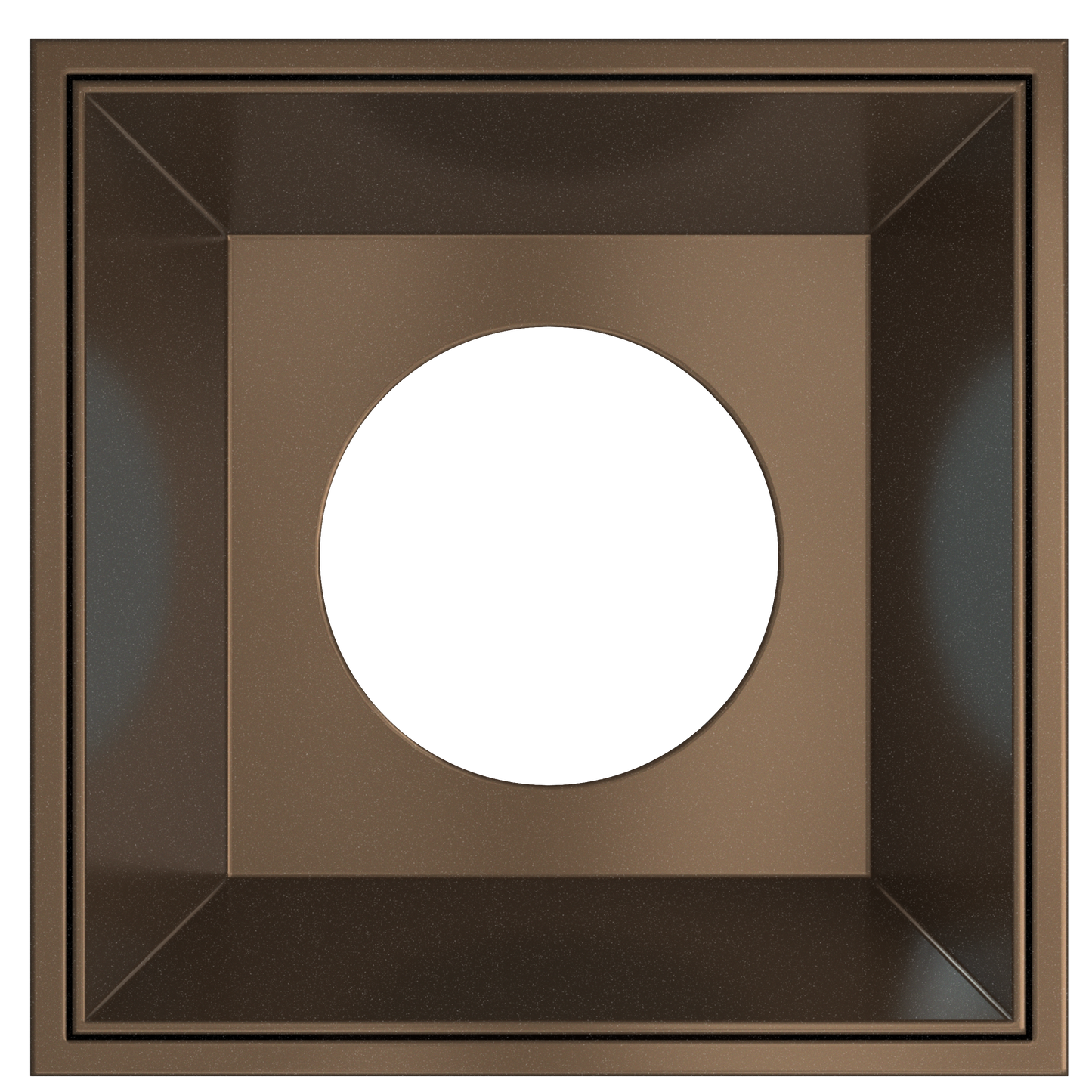3 Inch Bronze Square Millwork Trimless Kit