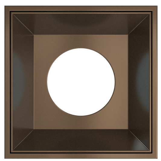 3 Inch Bronze Square Millwork Trimless Kit