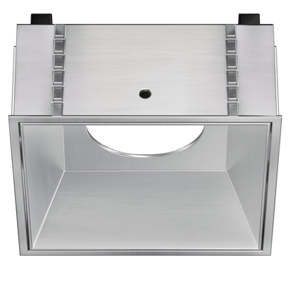 3 Inch Brushed Nickel Square Millwork Trimless Kit