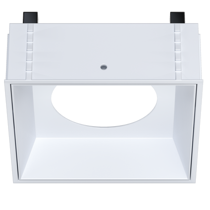 4 Inch White Square Millwork Trimless Kit