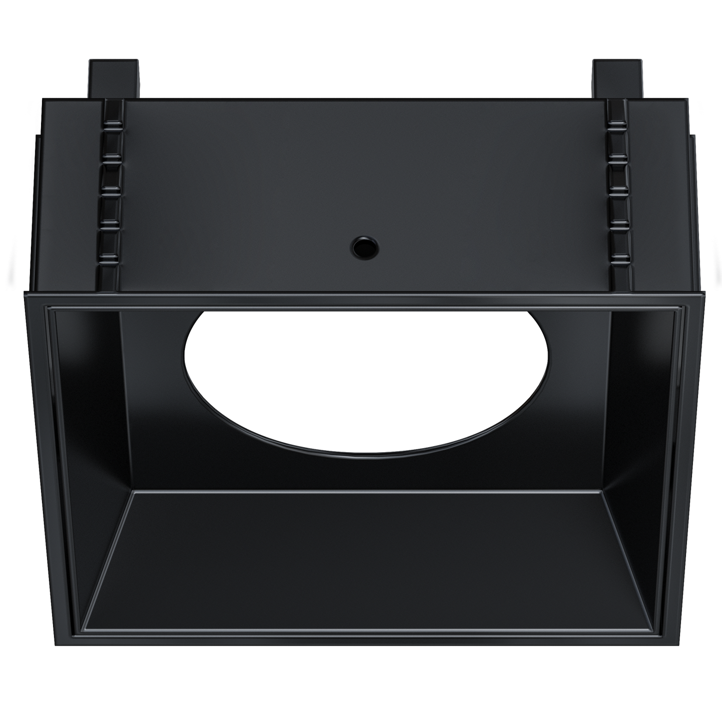 4 Inch Black Square Millwork Trimless Kit