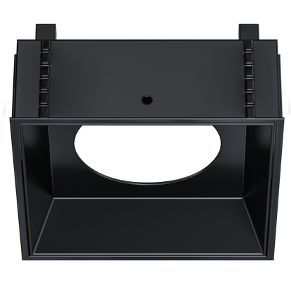 4 Inch Black Square Millwork Trimless Kit