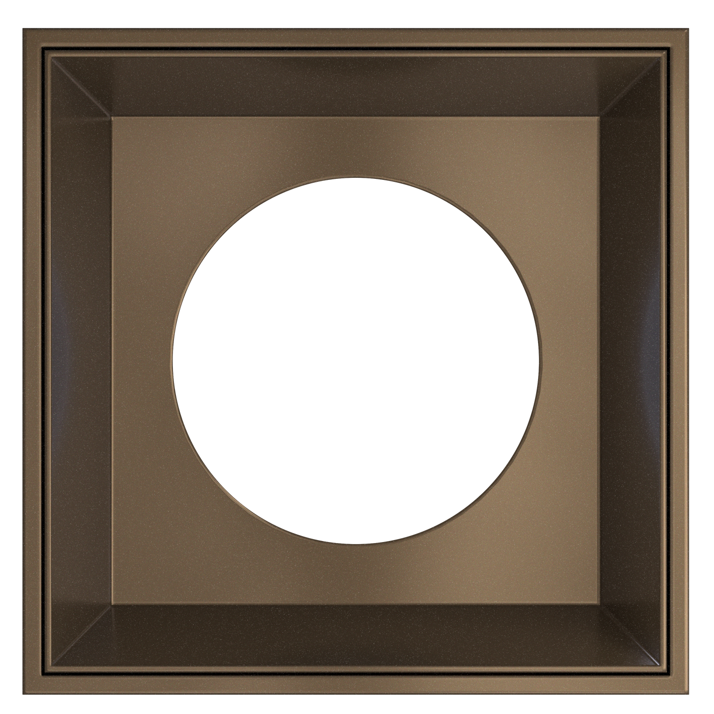 4 Inch Bronze Square Millwork Trimless Kit