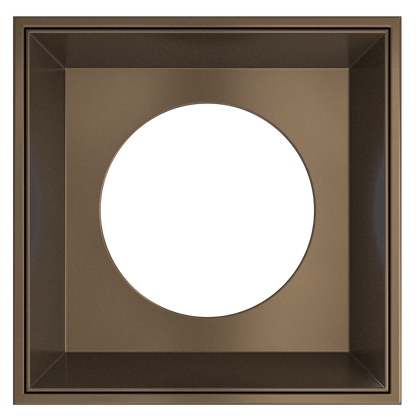 4 Inch Bronze Square Millwork Trimless Kit