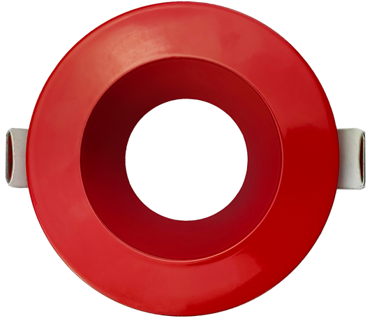 3 Inch Strawberry Red Round Trim