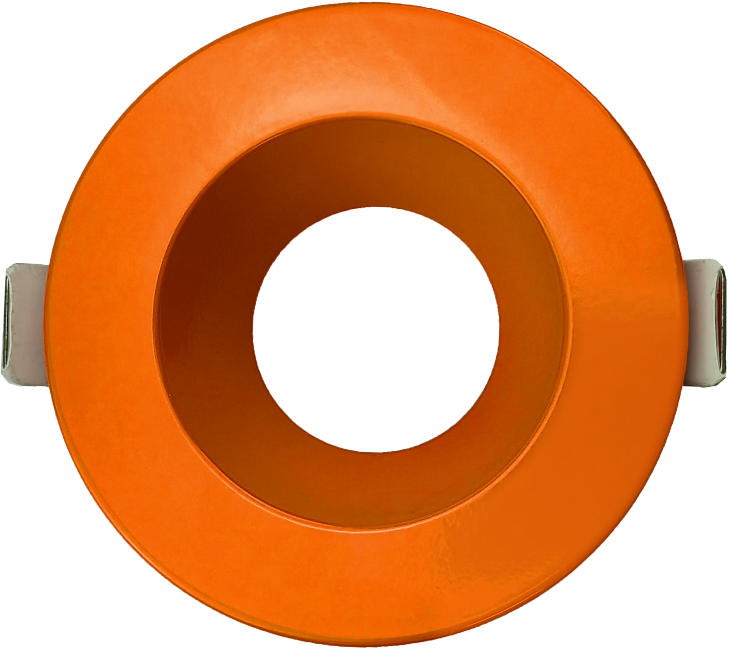 3 Inch Tangerine Orange Round Trim