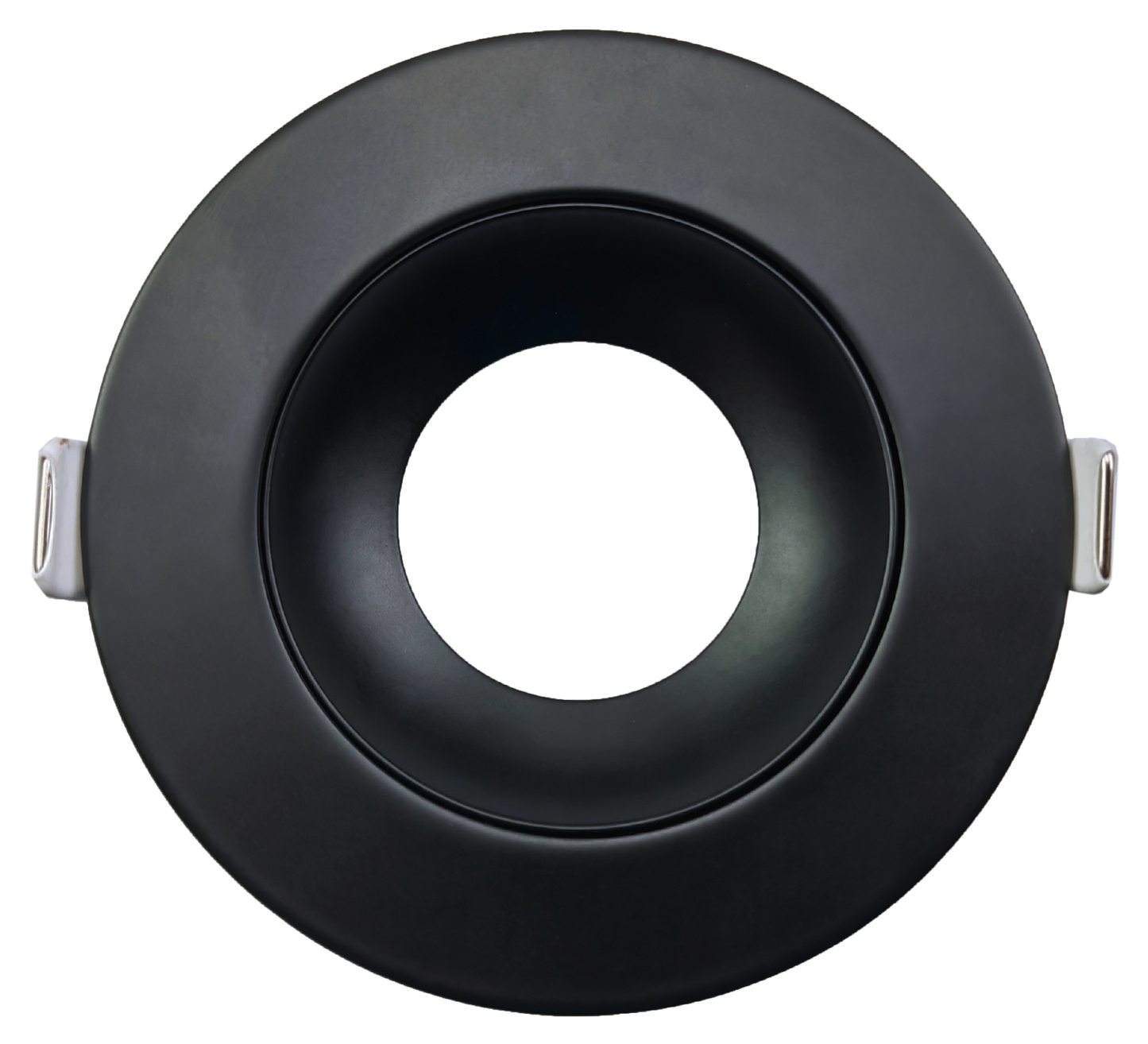 3 Inch Black Round Gimbal Trim