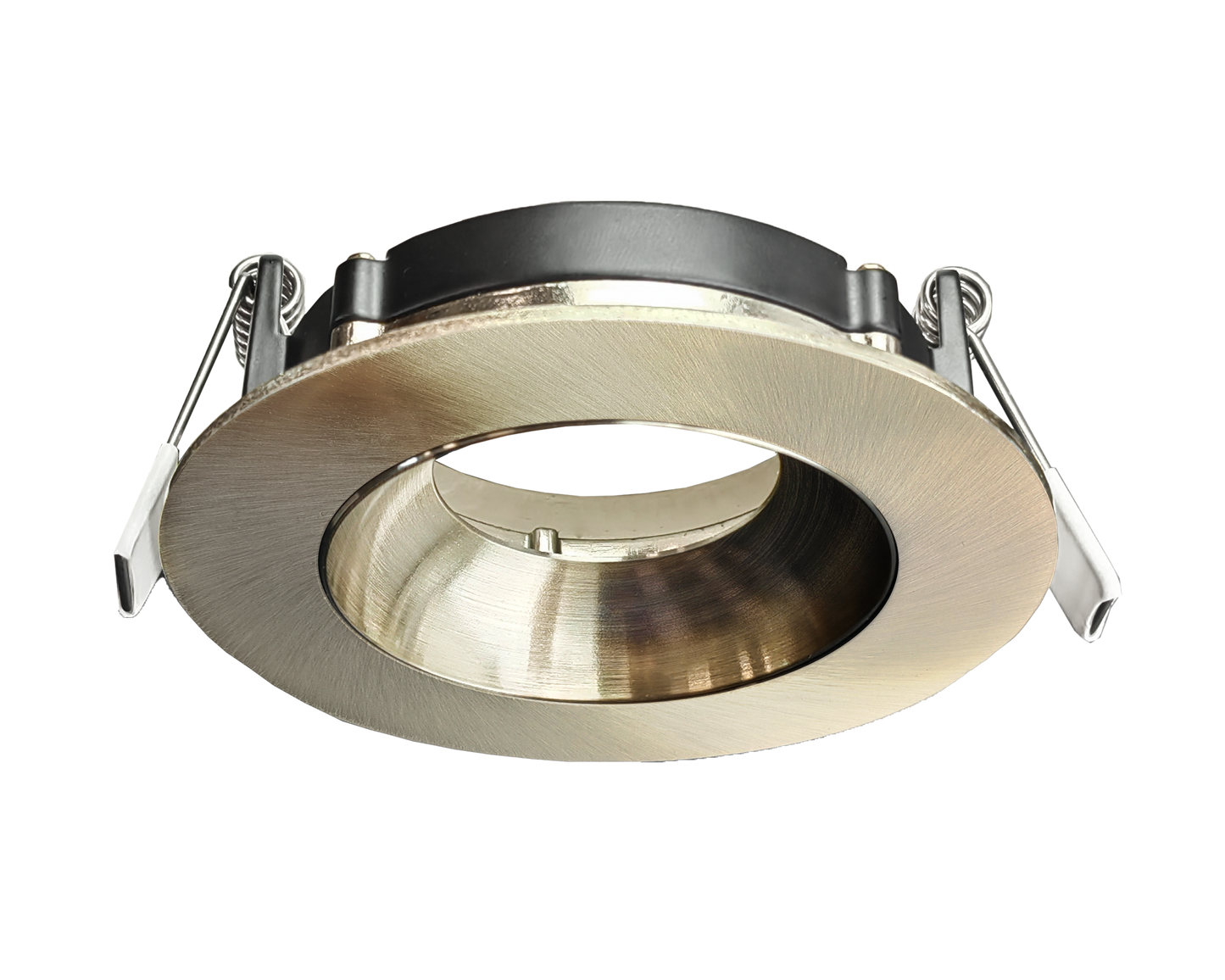 3 Inch Brushed nickel Round Gimbal Trim