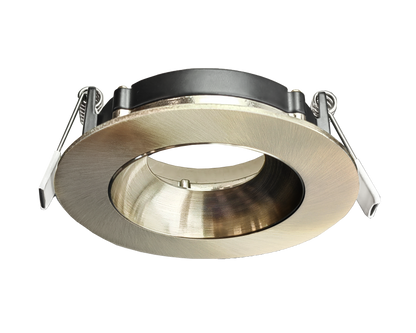 3 Inch Brushed nickel Round Gimbal Trim