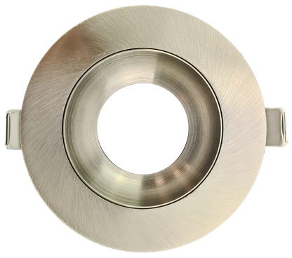 3 Inch Brushed nickel Round Gimbal Trim