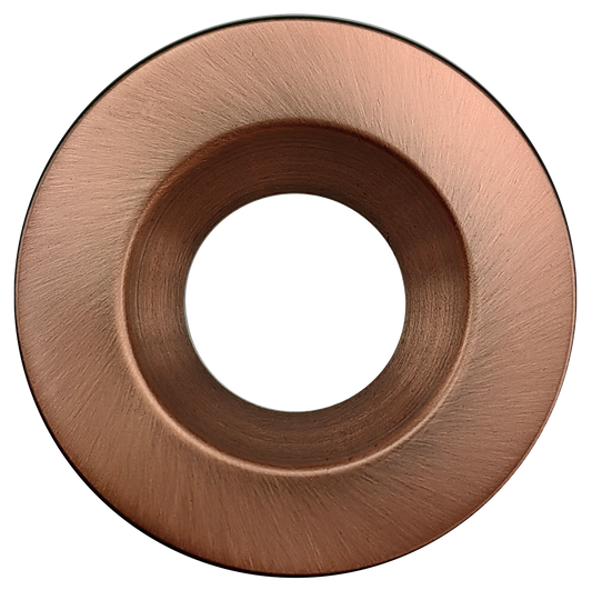 2" Round Regress Slim Brushed Copper Cover