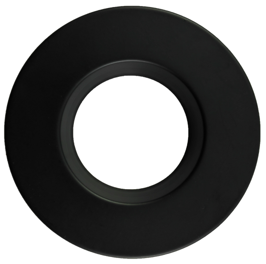 3" Round Regress Slim Black Cover