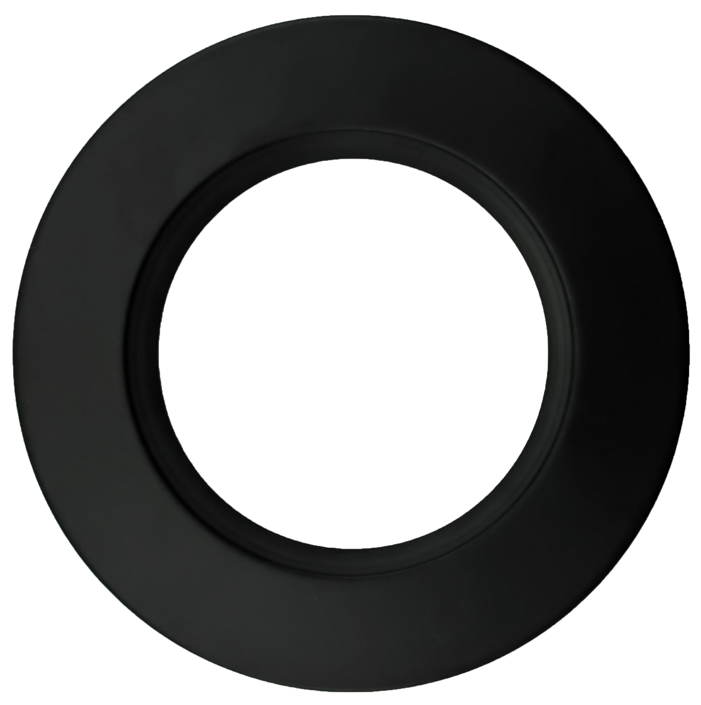 5" Round Regress Slim Black Cover
