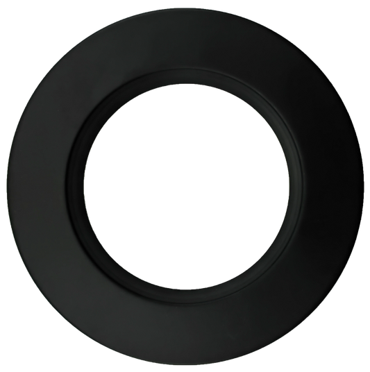 5" Round Regress Slim Black Cover