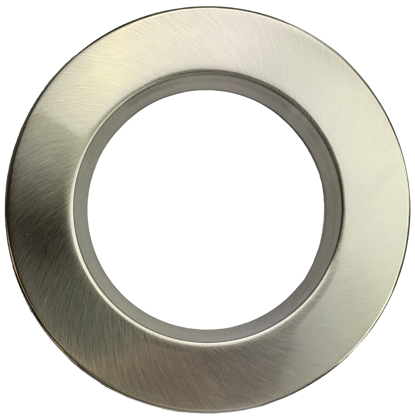 5" Round Regress Slim Brushed Nickel Cover