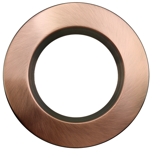 5" Round Regress Slim Brushed Copper Cover
