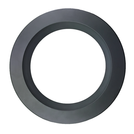 8" Round Regress Slim Black Cover
