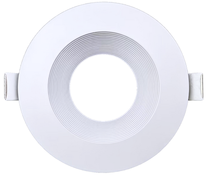 3.5 Inch White Baffle Round Trim