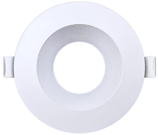 3.5 Inch White Baffle Round Trim