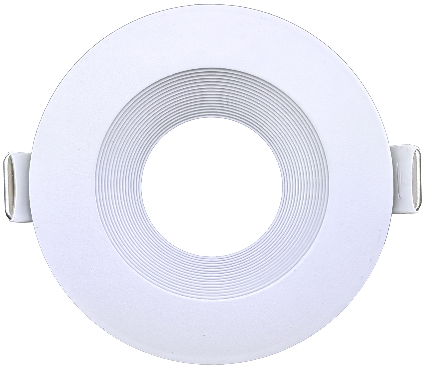 3 Inch White Baffle Round Trim