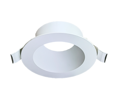 5 Inch White Round Trim