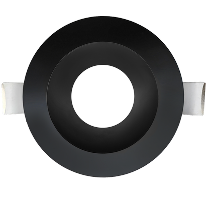 5 Inch Black Round Trim