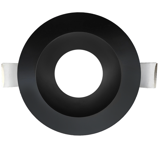 5 Inch Black Round Trim