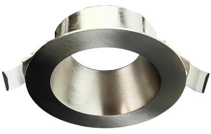 5 Inch Brushed Nickel Round Trim