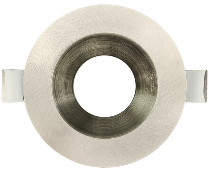 5 Inch Brushed Nickel Round Trim