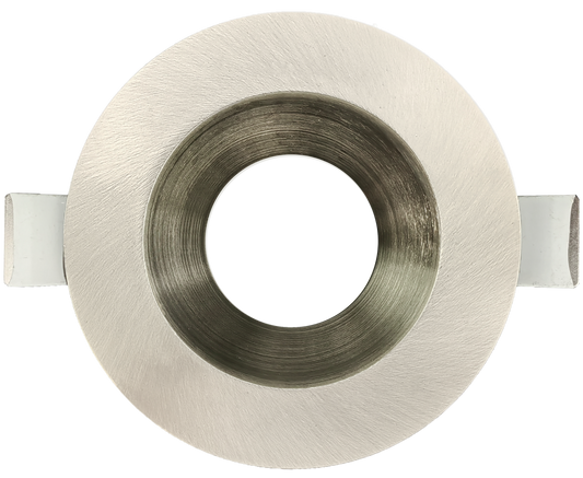 5 Inch Brushed Nickel Round Trim