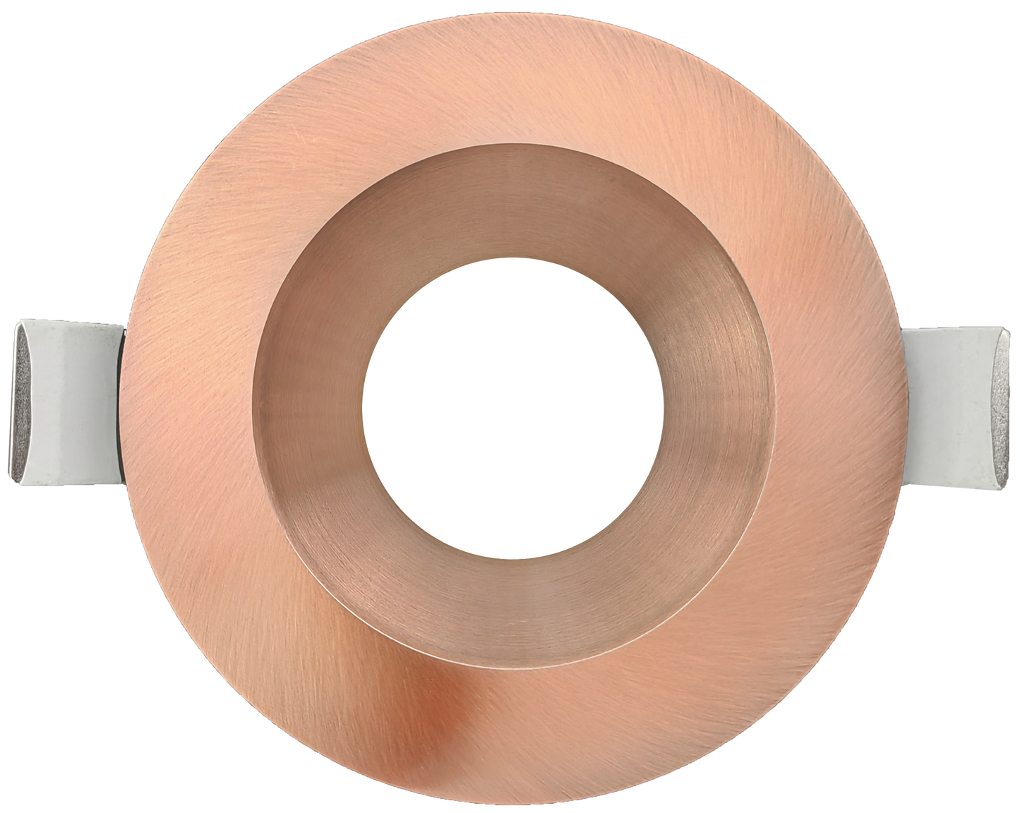 5 Inch Brushed Copper Round Trim