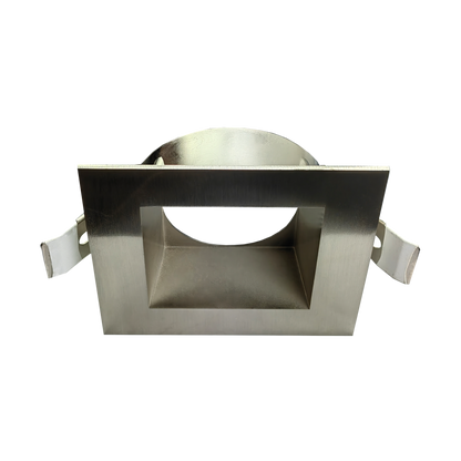 5 Inch Brushed Nickel Square Trim