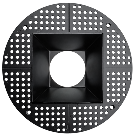 5 Inch Black Square Trimless Kit