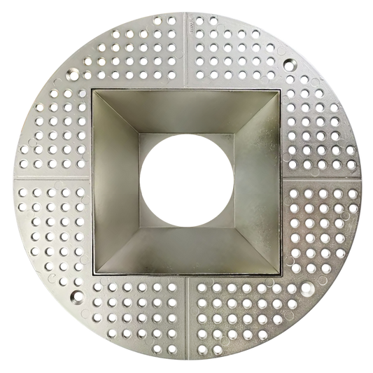 5 Inch Nickel Square Trimless Kit