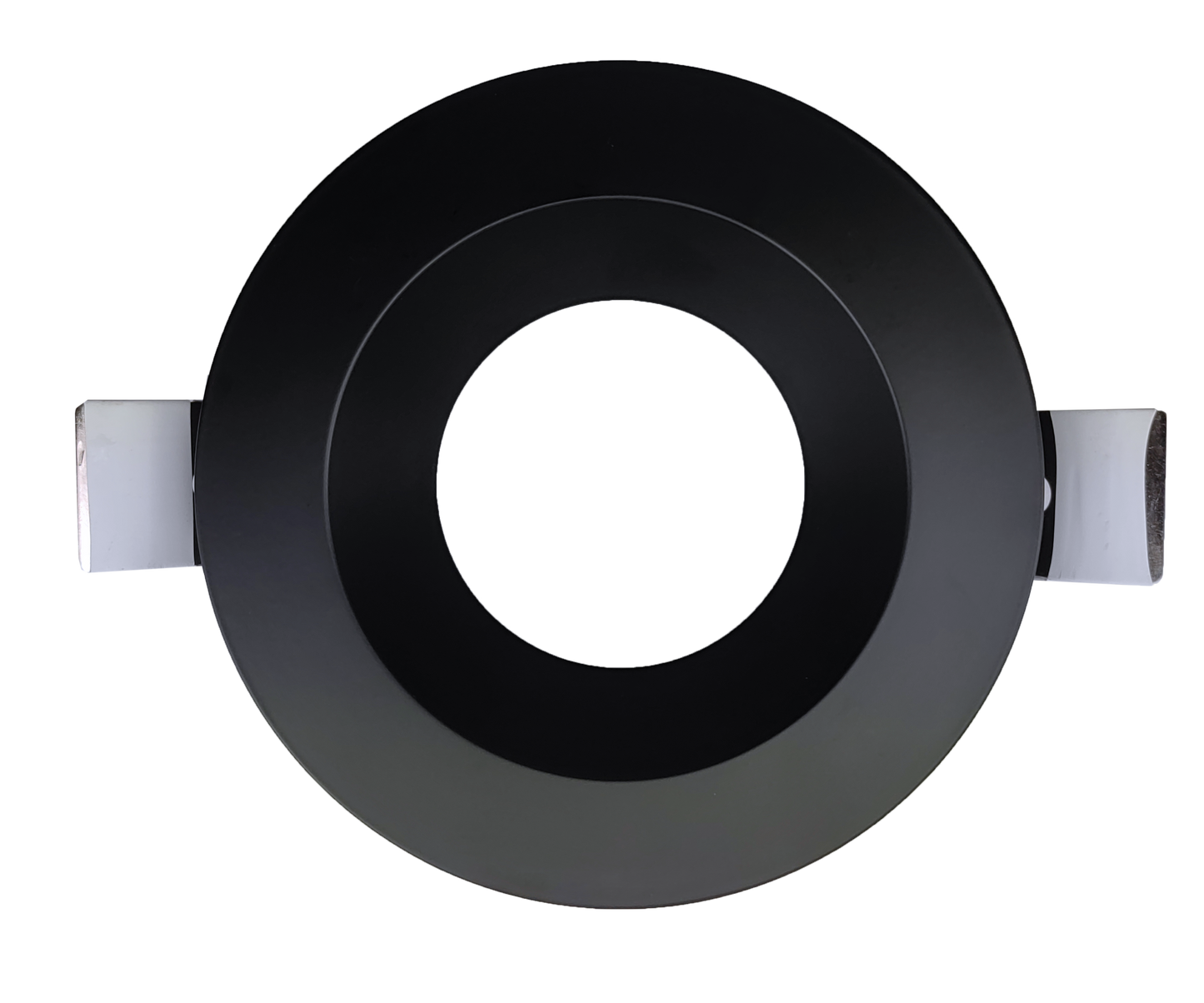 5 Inch Black Round Shallow Trim