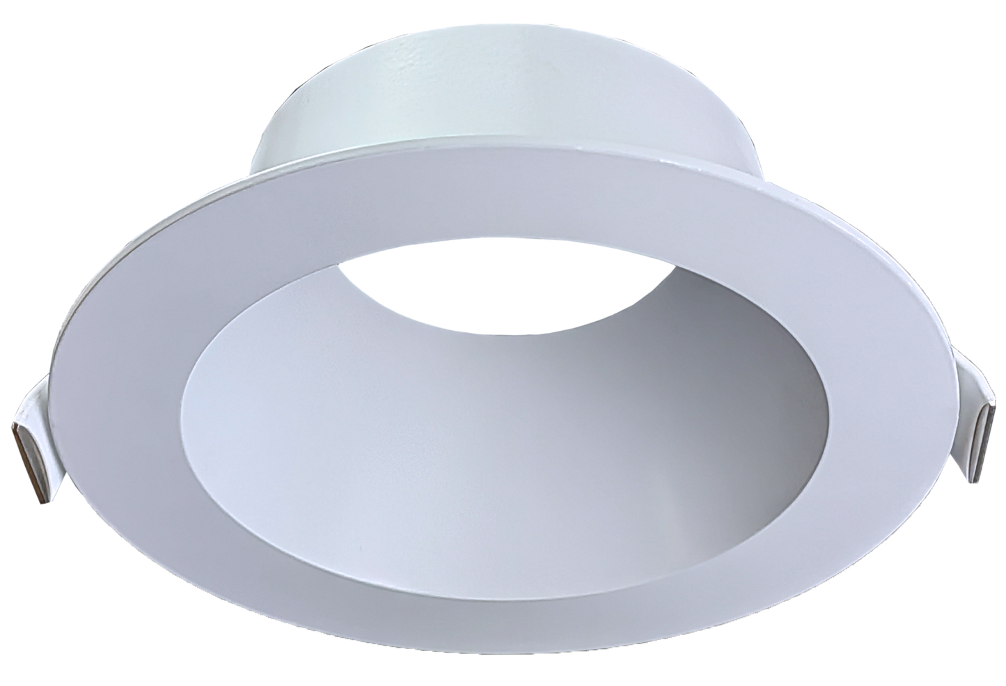 6 Inch White Round Trim