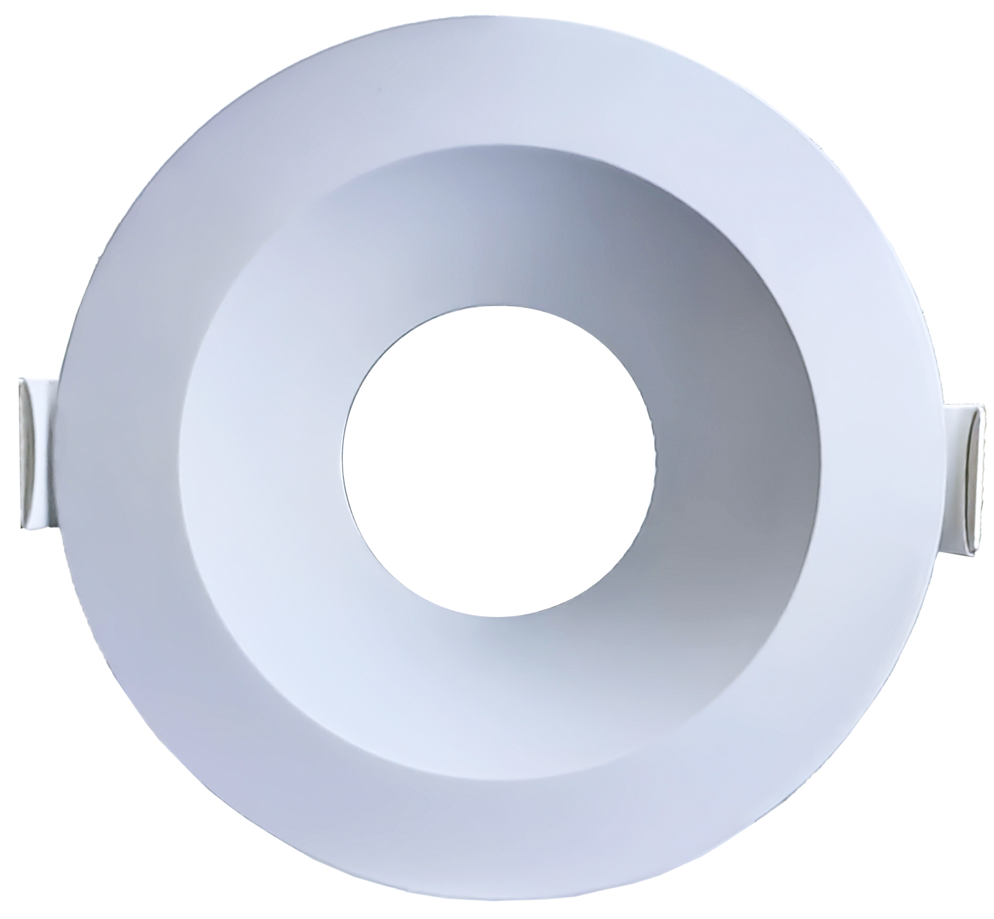 6 Inch White Round Trim