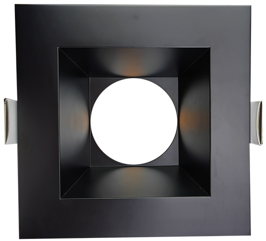 6 Inch Black Square Trim