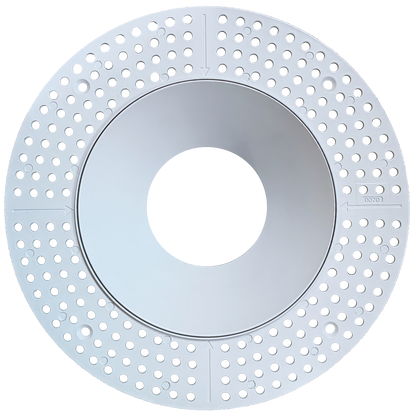 6 Inch White Round Trimless Kit