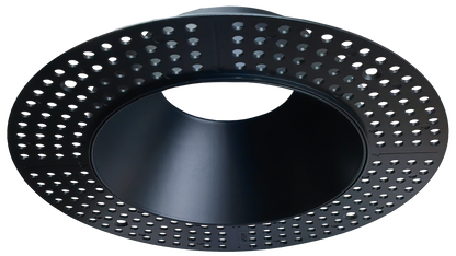 6 Inch Black Round Trimless Kit
