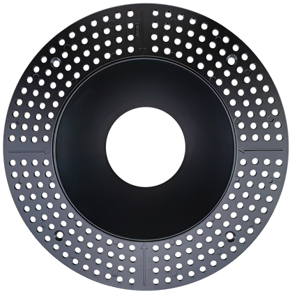 6 Inch Black Round Trimless Kit