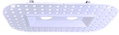 1" Ultra Narrow 2 head Trimless Multiple Kit