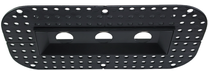 1" Ultra Narrow 3 head Trimless Multiple Kit Black Finish