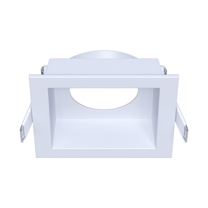 3 Inch Single Head Square Trim White