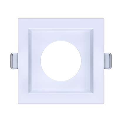 3 Inch Single Head Square Trim White